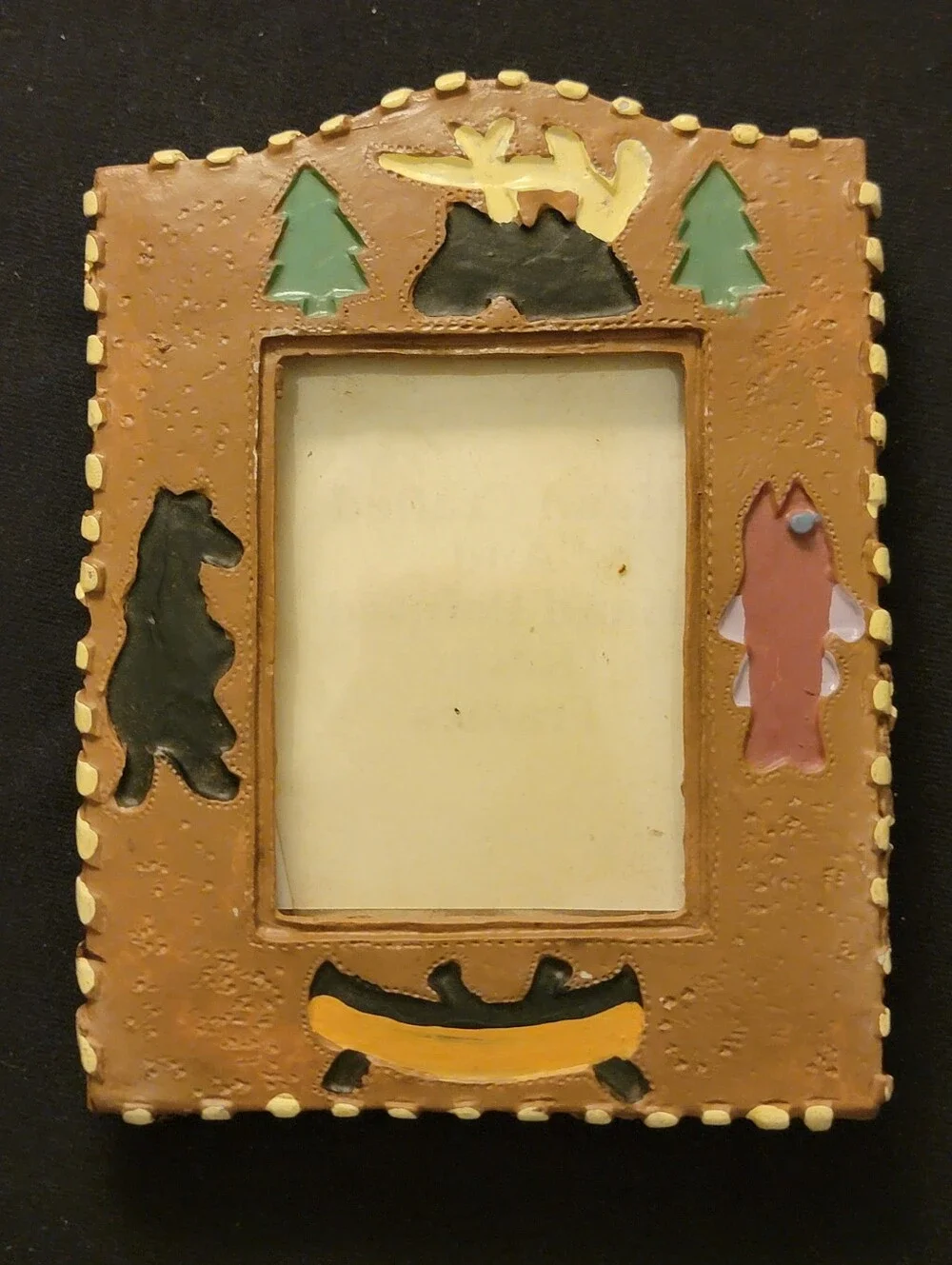 Rustic Cabin Decor Photo Frame